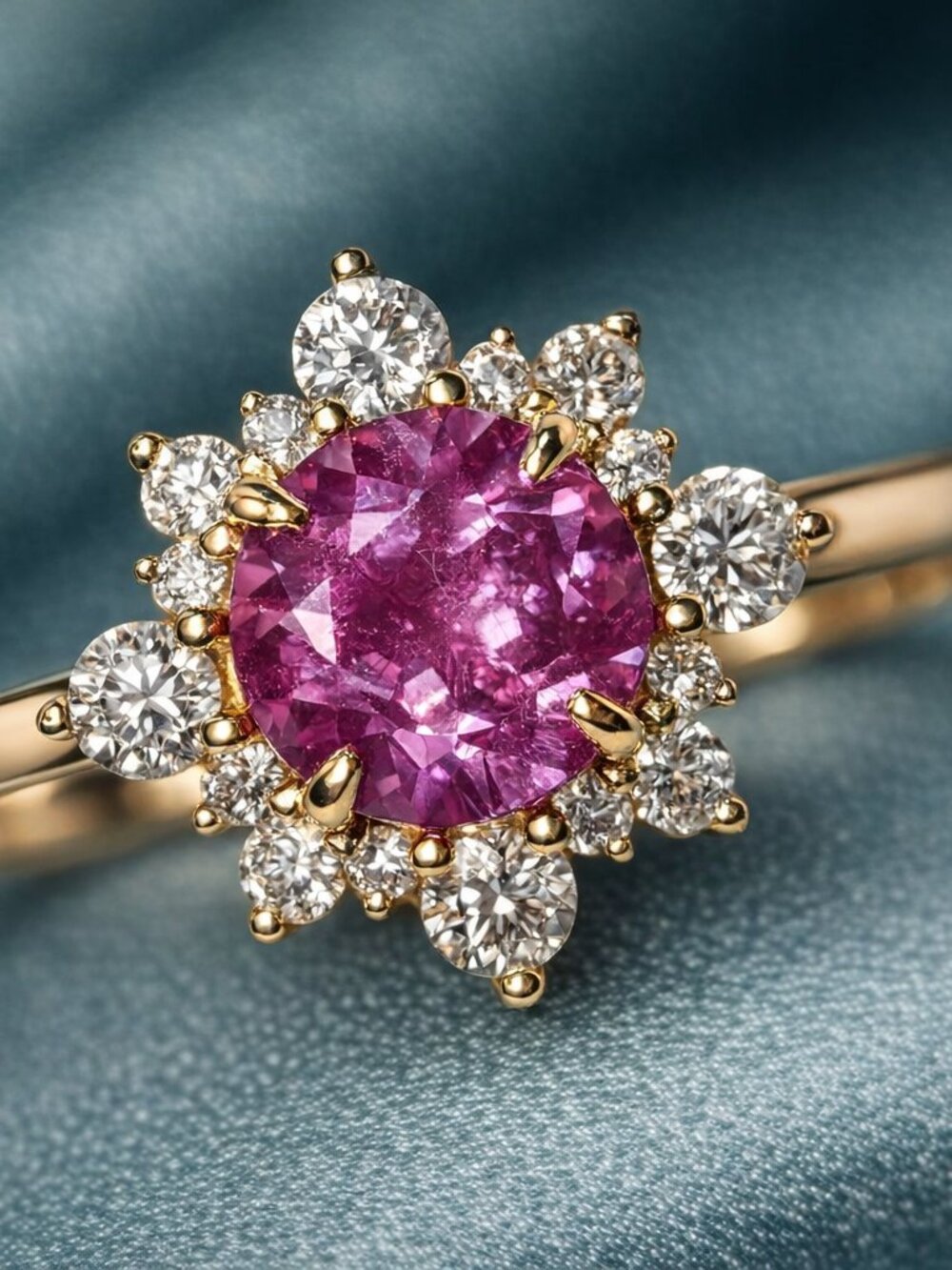14k Gold Alexandrite Ring